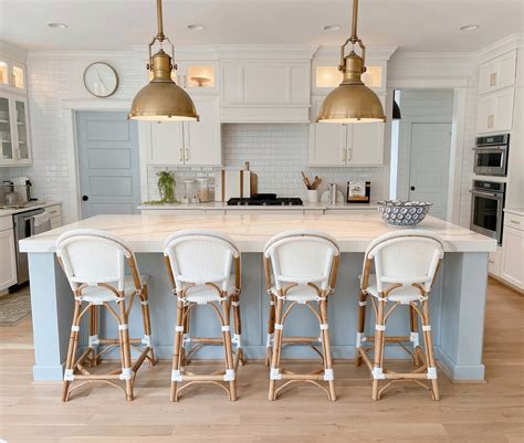 15 Blue Kitchen Islands + Their Paint Colors | Chrissy Marie Blog