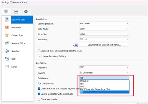 Canon MF Scan Tutorial 的图像结果