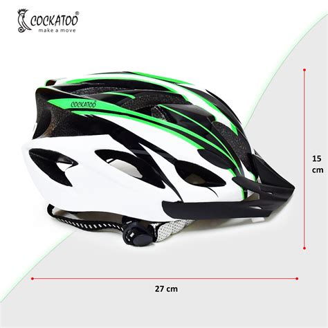 Cockatoo Adjustable Cycling Helmet with Detachable Visor|Adjustable Li