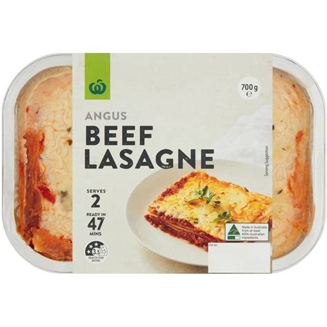 Woolworths Angus Beef Lasagne 700g   Woolworths