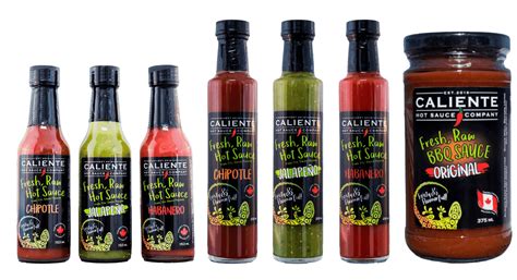 Caliente Fresh Sauces - Dovre Specialty Foods