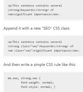CSS Custom Utility Class and SEO Compatibility - Perfist