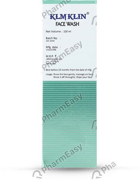 Klin 2 % Face Wash (100): Uses, Side Effects, Price, Dosage ...