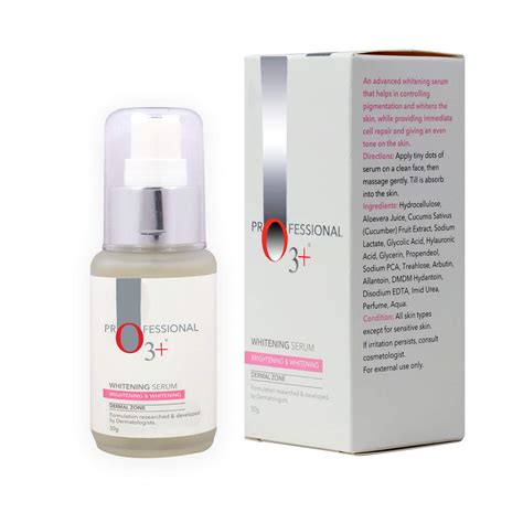 O3+ Whitening Serum for Pigmentation Control and Skin Brightening, 50ml ...
