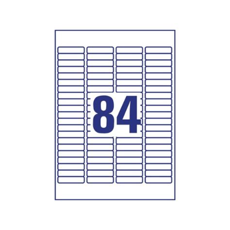 Oddy A4 Paper Label Stickers 40 Labels per Sheet Pack of 100 Sheets