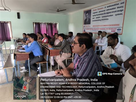 Two-Day workshop on OBE :: A.M.Reddy College