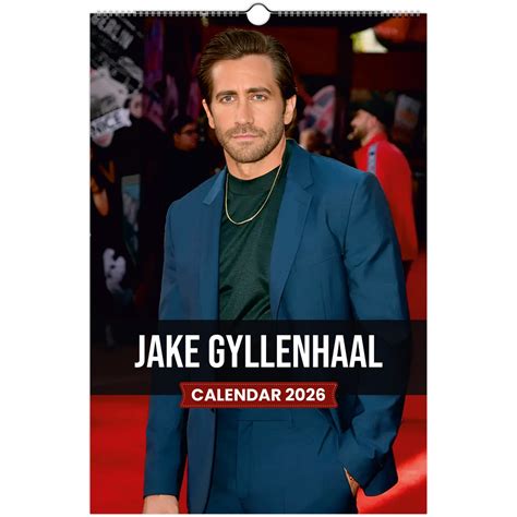 Jake Gyllenhaal 2026 Wall Calendar – Premium Actor Calendar for Fans ...