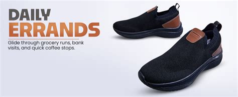 Buy Neeman's Ease Walk Neo Slip-Ons for Men | Lightweight, Breathable ...