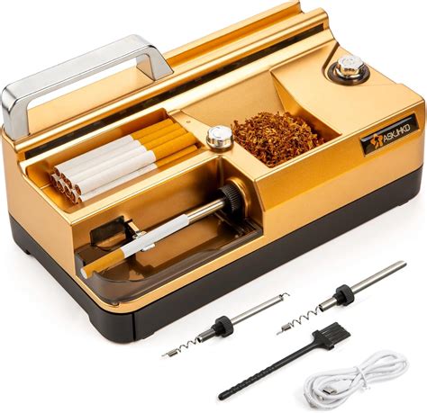 Amazon.com: Electric Cigarette Rolling Machine, Automatic Cones Loader ...