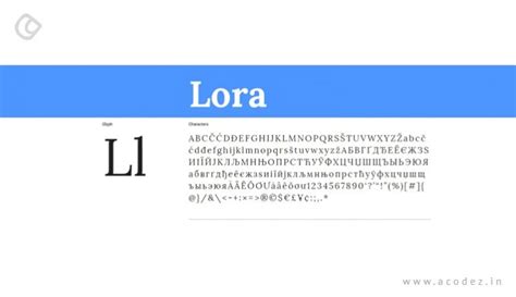 24 Best Google Web Fonts for Website Designers | Fonts for Web and Mobile