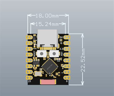 ESP32-C3 Development Board ESP32 SuperMini from Maker go on Tindie