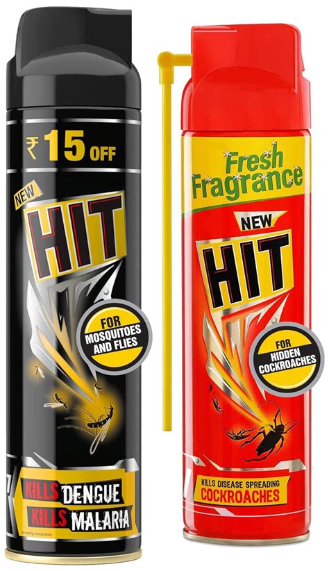 HIT Spray - Crawling Insect Killer (200ml) - Deep-Reach Nozzle & HIT ...