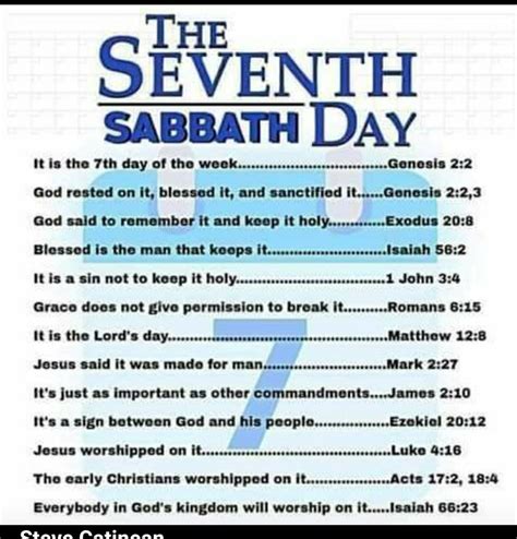 The Seventh Sabbath Day Poster