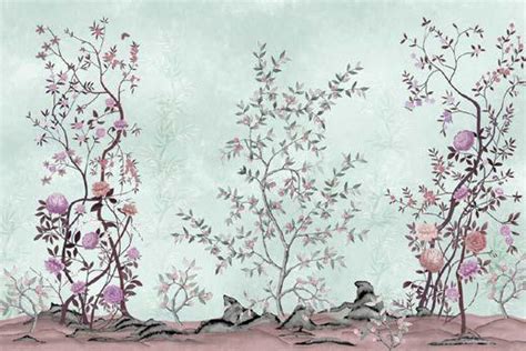 Leafy Lantern chinoiserie wallpaper – Myindianthings