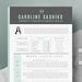 Buy Resume Template / CV Template Cover Letter for Word 4 Page Online ...