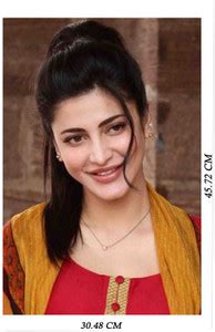 Heroine Wall Sticker Poster|Bollywood Celebrity Shruti Haasan Poster ...