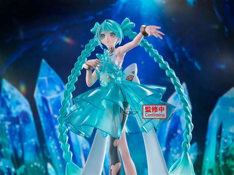 Banpresto Vocaloid Evolve Clearluxe Hatsune Miku (EmeraldGem) Figure ...