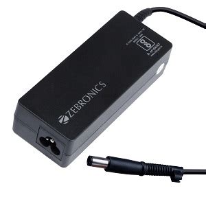 Zebronics ZEB-LA745019090H 90W Laptop Adapter with 7.4x5mm connectors ...