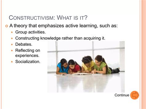 Constructivist Learning Theory 的图像结果