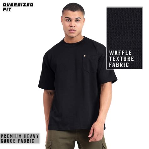 Classic Oversized Black Cotton T-Shirts For Men - Mentoos