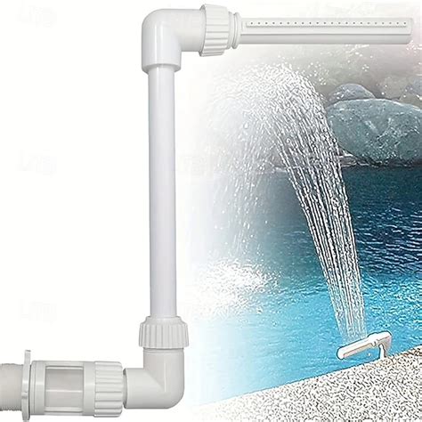 svømmebasseng foss fontene kit pvc kjennetegnet vannstråler basseng spa ...