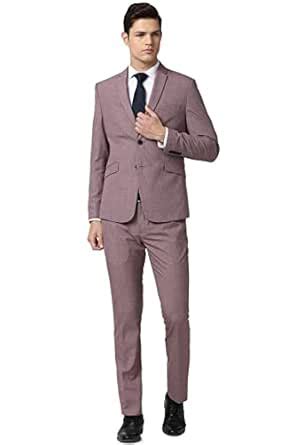 Buy Van Heusen Men's Polyester Blend Two Piece Suit-Dress Set ...