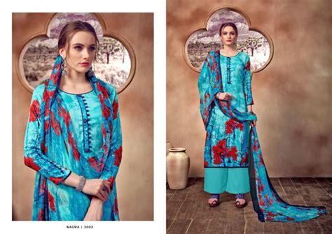 Kesar Nagma digital jaam cotton dress material