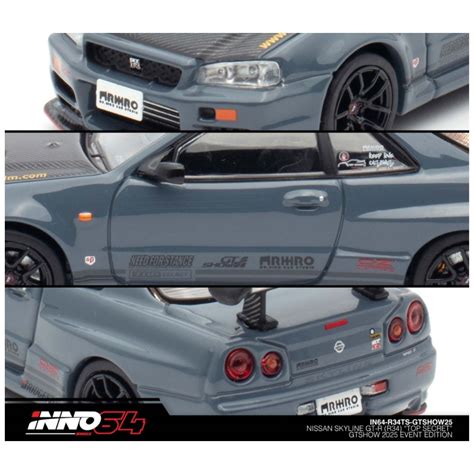 INNO64: Nissan Skyline GTR R34 Top Secret GTSHOW Event Edition 2025 1 ...