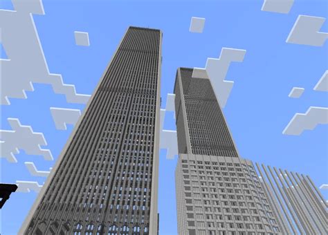 Image result for World Trade Center Minecraft Tutorial