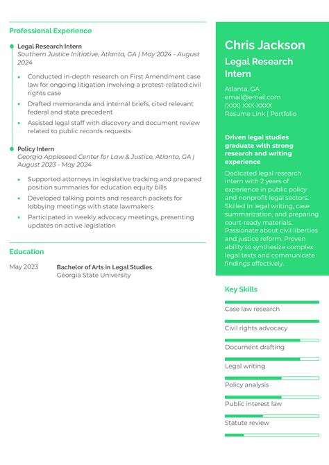20 Law School Application Resume Examples and Templates for 2026 ...