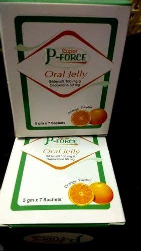 Sildenafil USP 100 mg and Dapoxetine HCL 60 mg Oral jelly - PHARMIKA ...