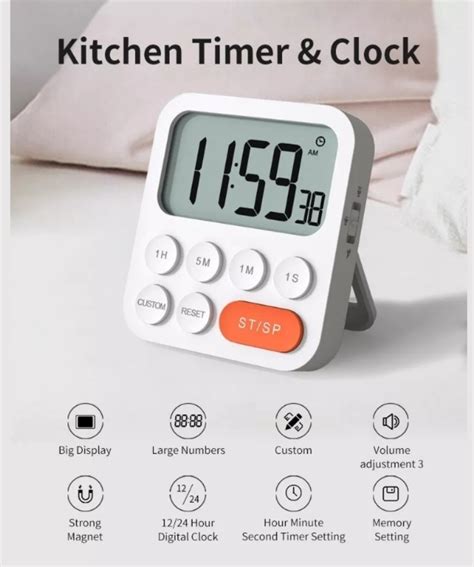 Digital Timer Kitchen Heavy Duty 的图像结果