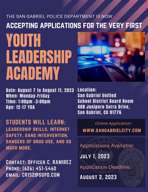 Youth Leadership Academy | San Gabriel, CA - Official Website