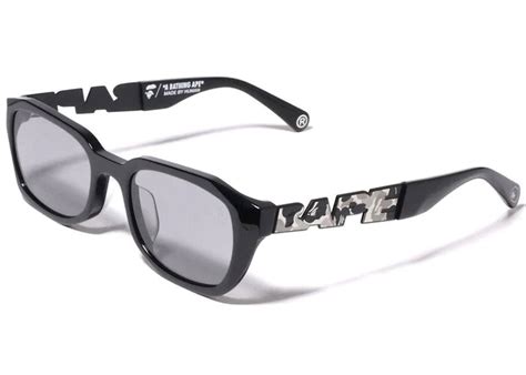 Bape Frame 19 Sunglasses Black – Kicks Machine