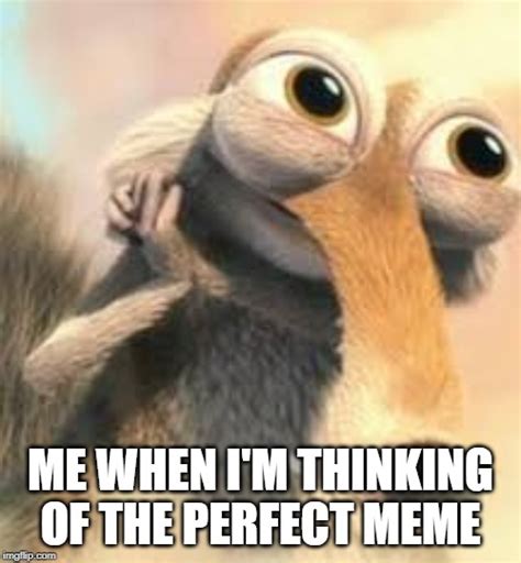 Ice age squirrel in love Memes - Imgflip