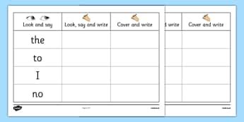Phase 2 Phonics Resources | Tricky Words - Twinkl