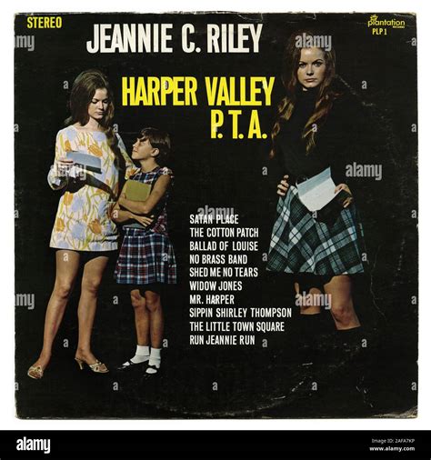 Harper Valley P.T.A. - - Vintage vinyl record cover Stock Photo - Alamy