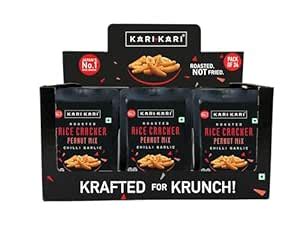 Kari Kari Chilli Garlic Rice Cracker & Peanut Mix | Crunchy Japanese ...
