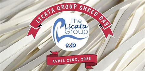 Licata Groups Annual Shred Day Event!, Licata Group Real Estate, Locust ...