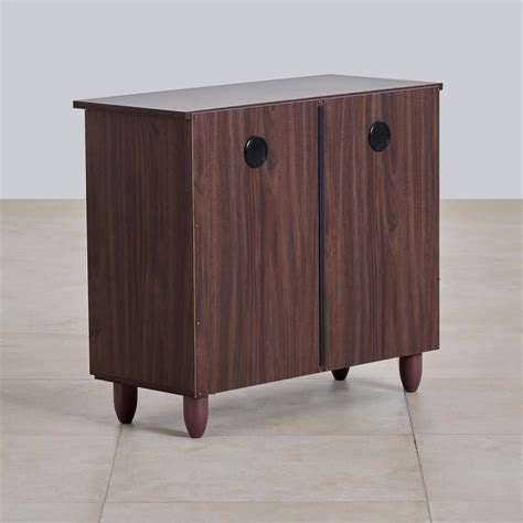Buy Helios Lewis 9 Pairs Shoe Cabinet - Brown from Helios by Home ...