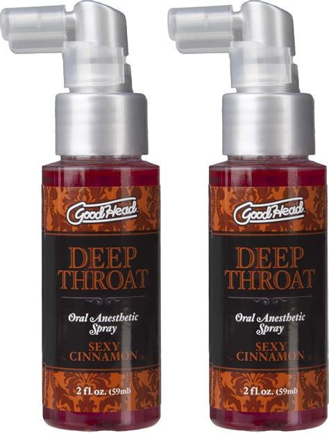 Amazon.com: Doc Johnson GoodHead - Deep Throat Spray - Numbs Throat ...