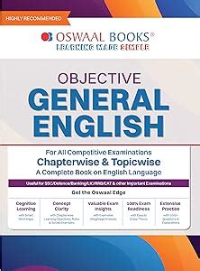 Objective General English For All Competitive Examinations Chapter-wise ...