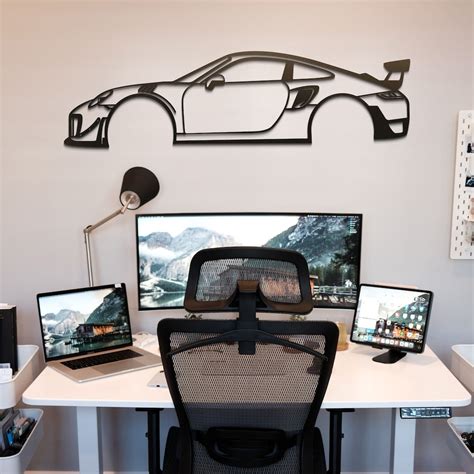 Metal Car Wall Art, Car Guy Gift, Car Wall Art, Metal Wall Art, Car Accessories, Metal Wall ...