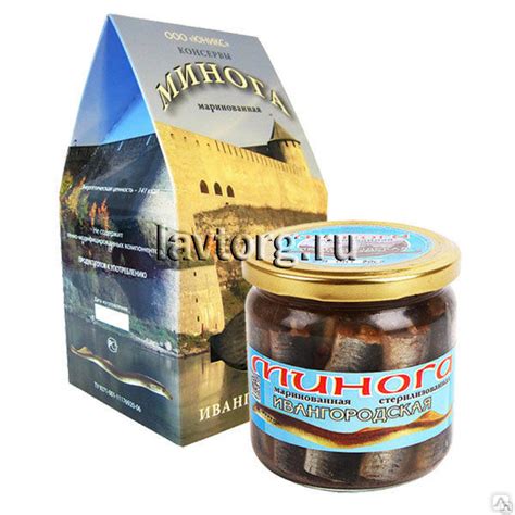 Минога маринованная Ивангородская, 380 гр. купить в Москве по ...