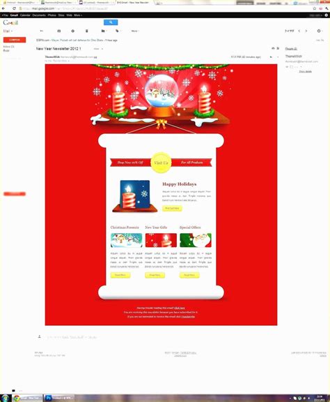 Image result for Sample Newsletter HTML