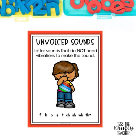 Voiced and Unvoiced Consonant Sound Pairs - The Krafty Teacher