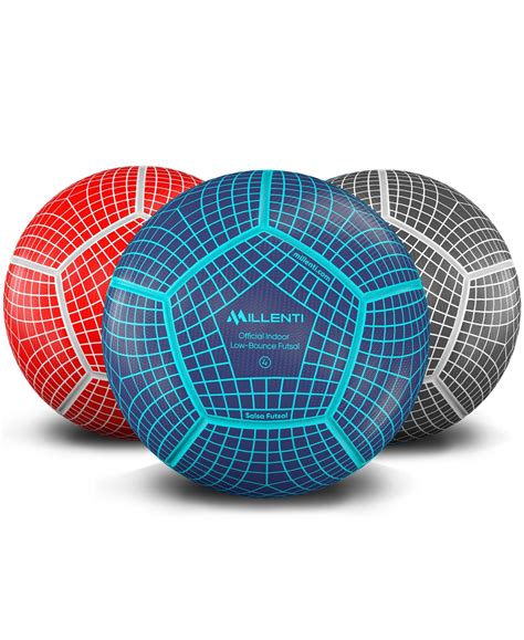 Millenti Us Soccer Ball Official Size 4 Futsal Indoor Soccer Ball - Low ...