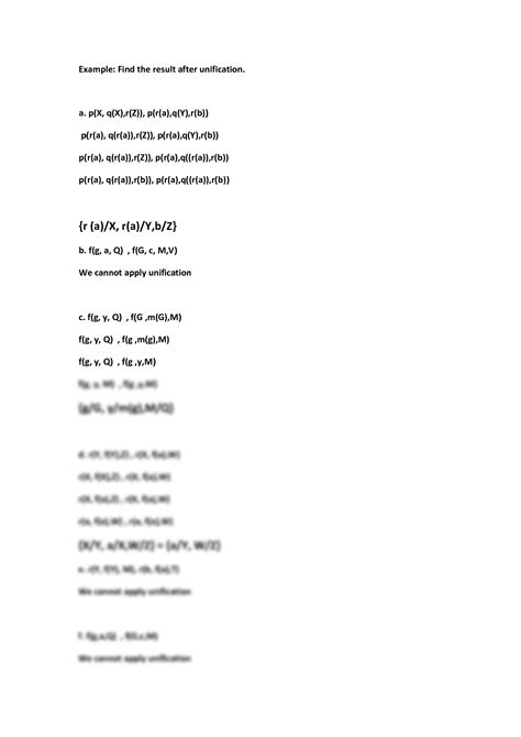 Image result for Unification Proof Example