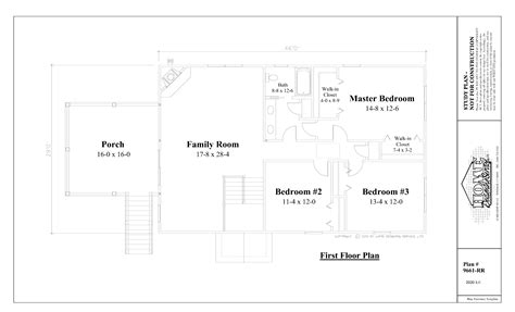 Raised Ranch House Plan 9661-RR - Home Designing Service Ltd.