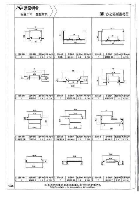 Image result for Modular Partition Frame Profile